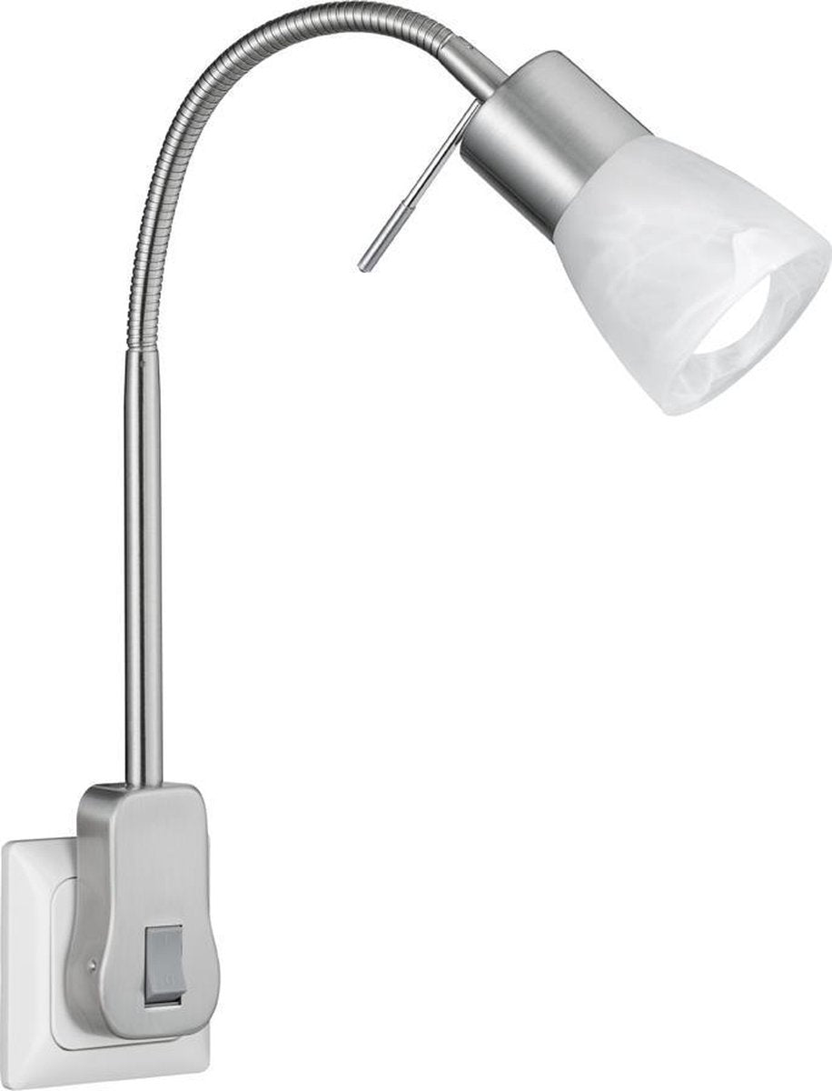 Trio levisto - spot - nikkel mat - incl. 1x e14 4.9w - flexibel