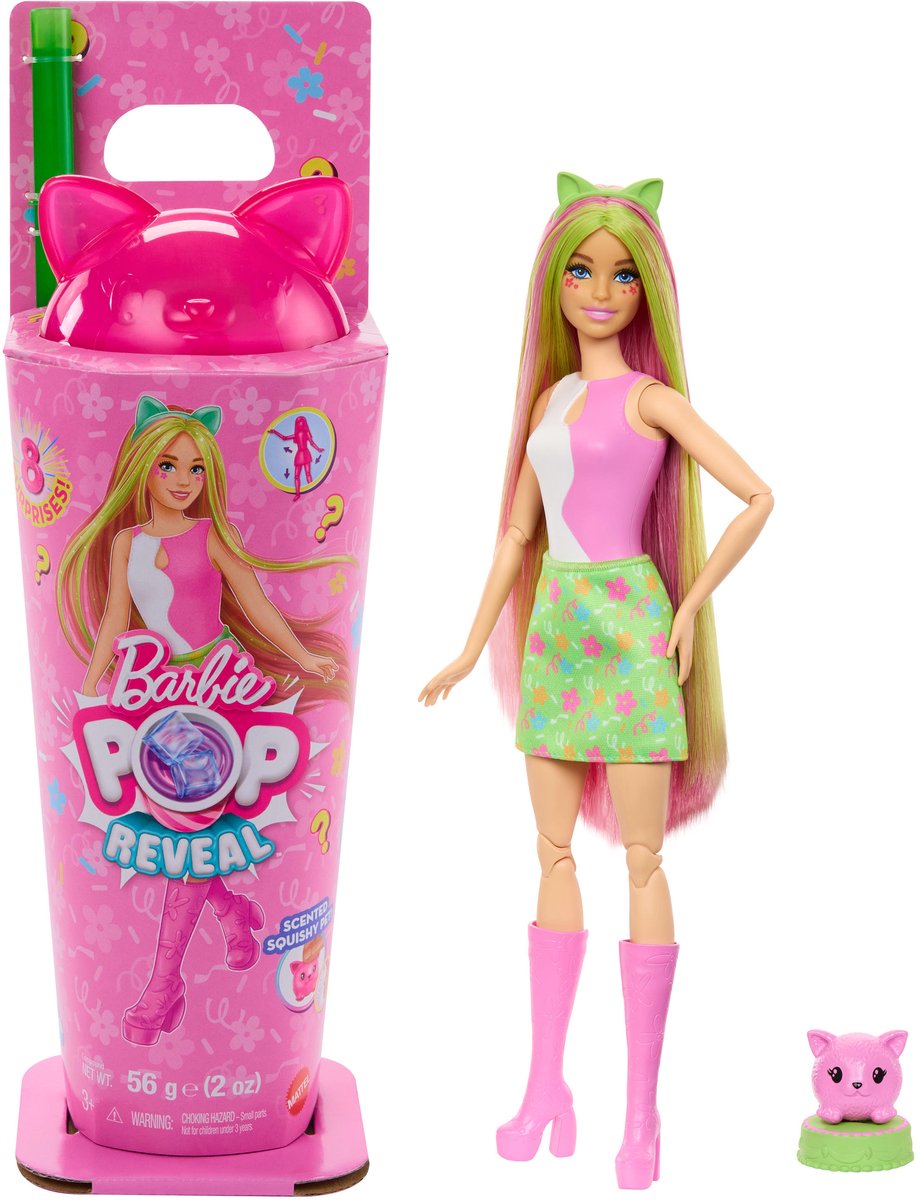 La bambola Barbie rivela il frappè: una gattina con slime