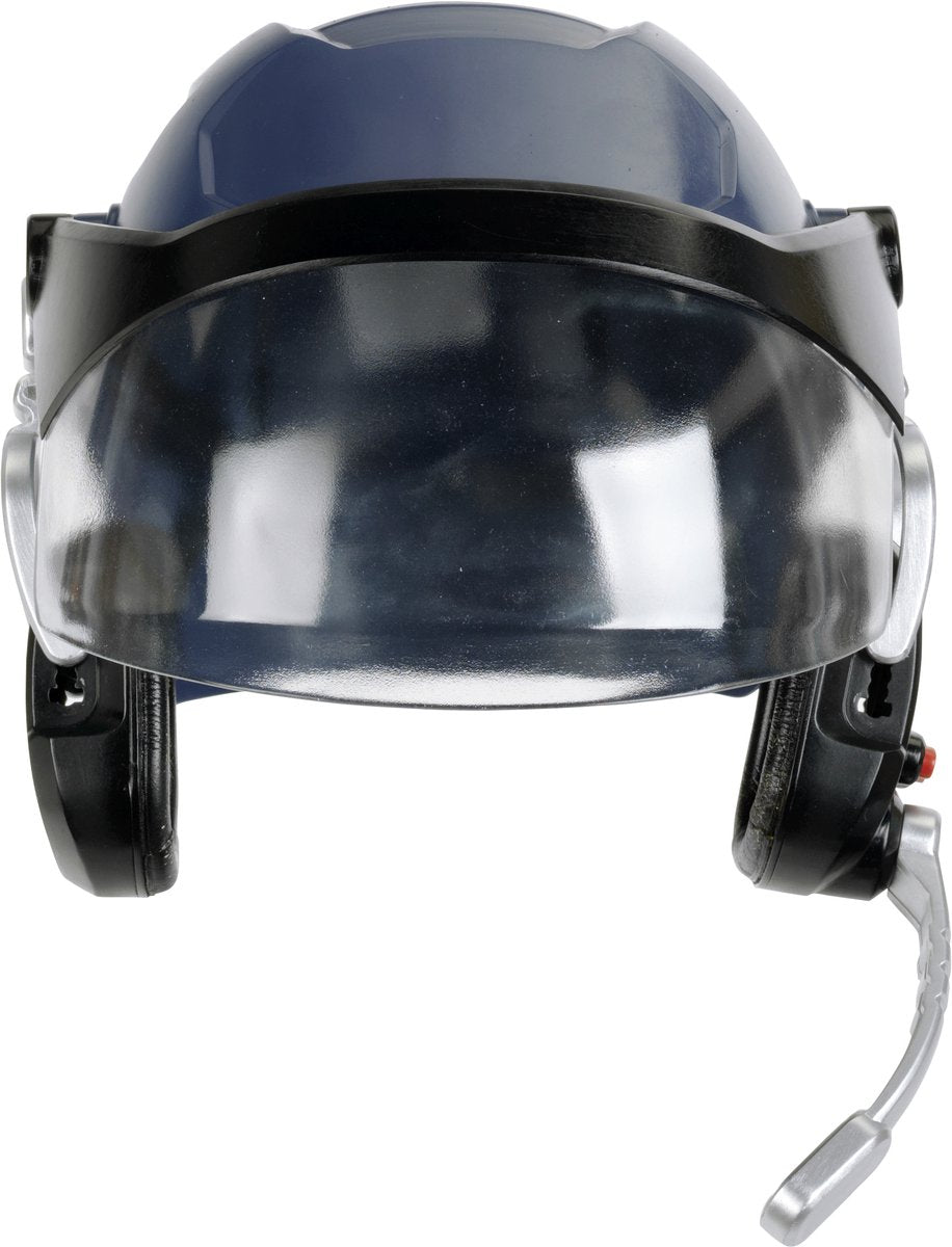 Klein giocattoli theo Casco per bambini Klein swat - 22x30x36 cm - plastica resistente - blu nero
