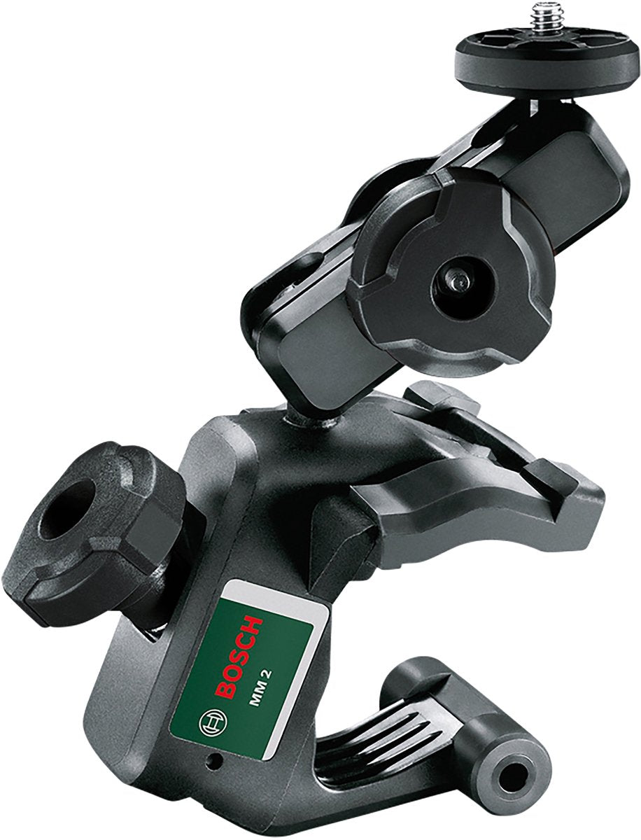 Bosch mm 2 - abrazadera universal - adecuada para quigo, green y plus - rosca para trípode 1 4