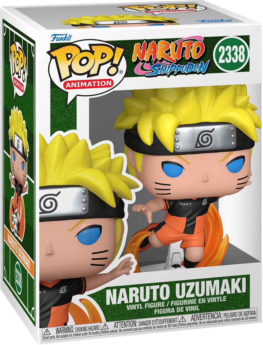 ¡Funko pop! animación: naruto - naruto uzumaki #2338