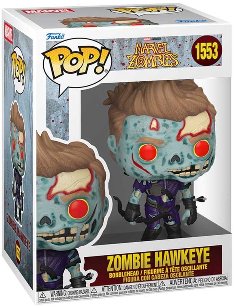 Funkopop! Marvel Zombies - Occhio di Falco Zombie #1553