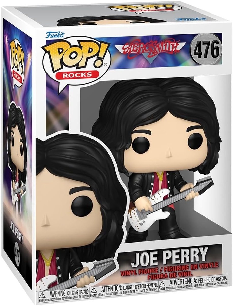 Funko pop rocks: aerosmith - joe perry - pop #476