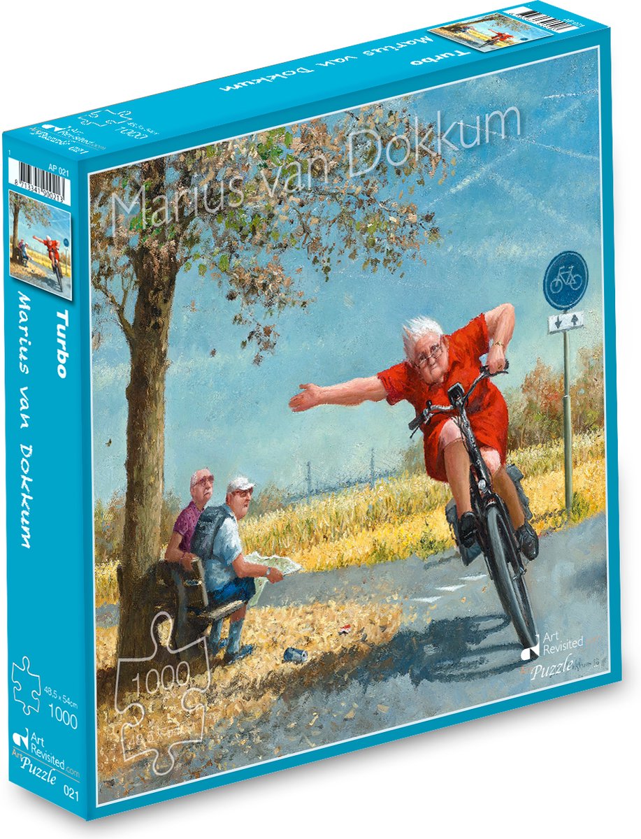 Rompecabezas de Marius van dokkum - turbo - 1000 piezas