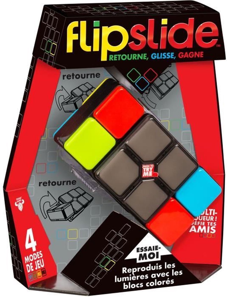 Moose toys flip slide - - electronic light combination game, including batteries