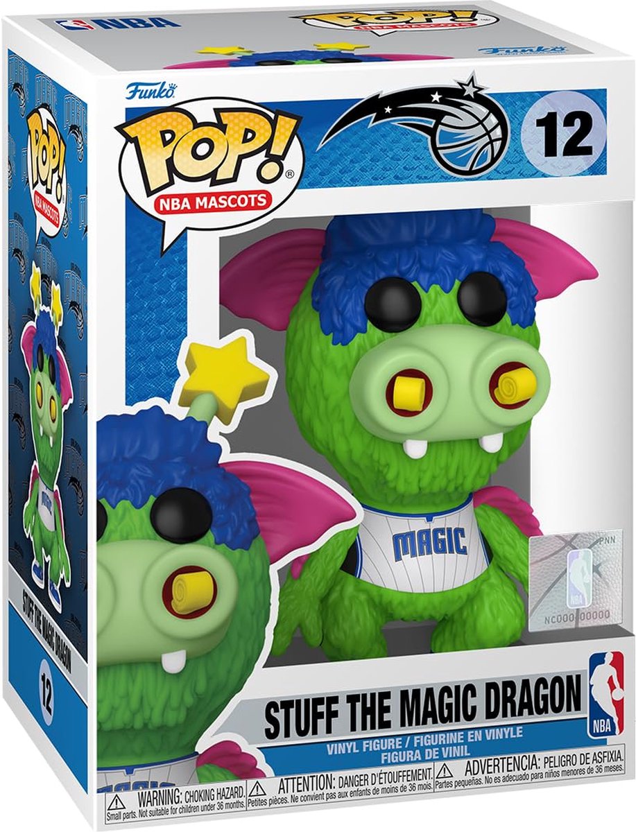 Funkopop! Mascotte dell'NBA: Orlando Magic - Stuff the Magic Dragon #12