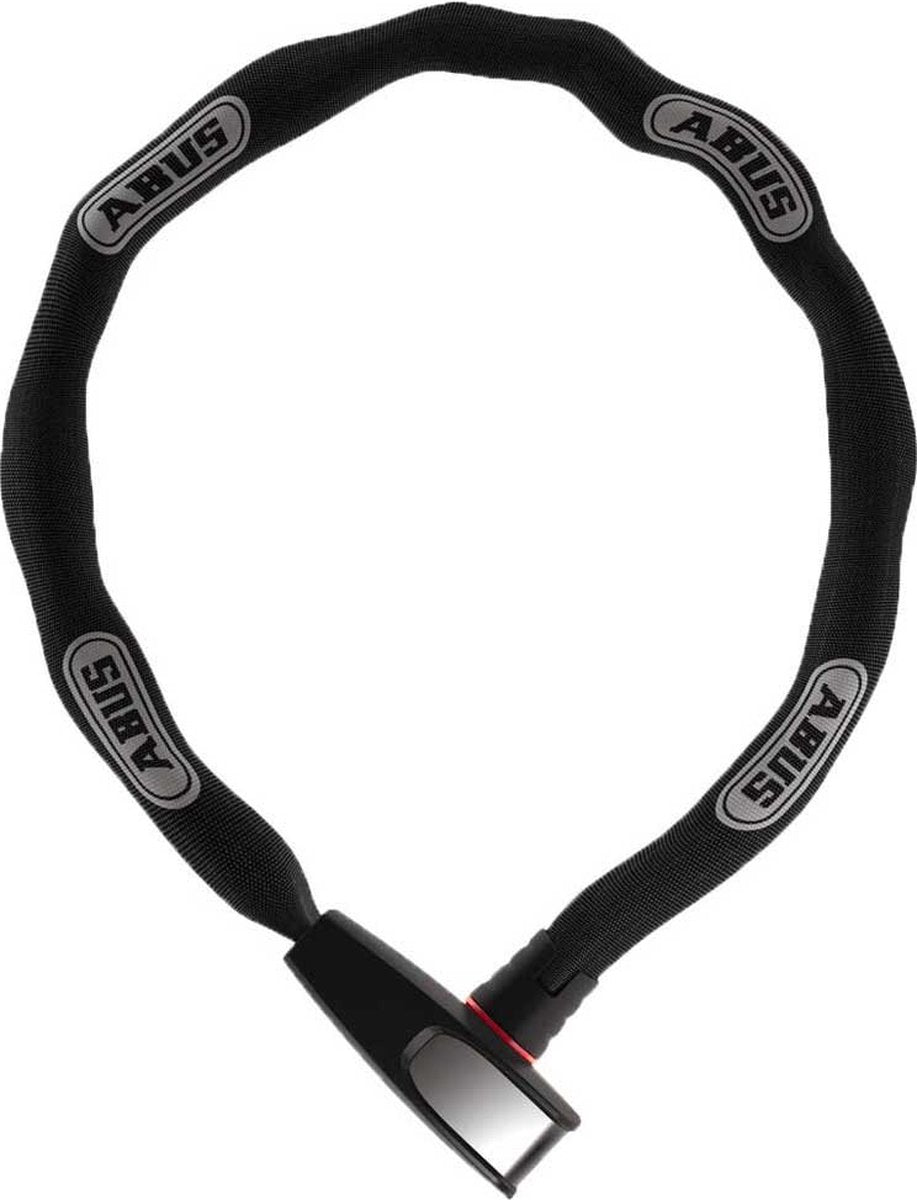 Abus chain lock 6806k 110 reflective black