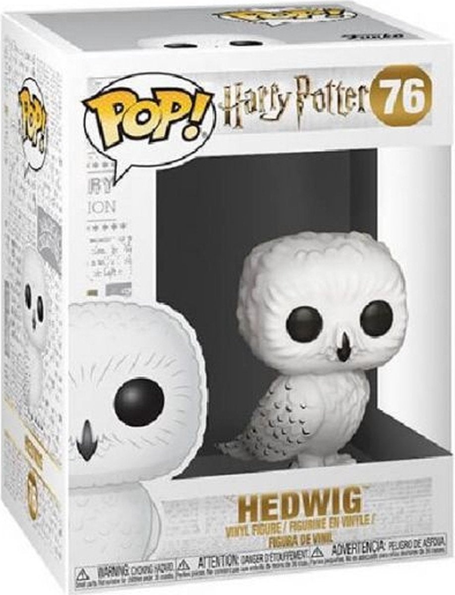 ¡Funko pop! harry potter hedwig - figura coleccionable #76
