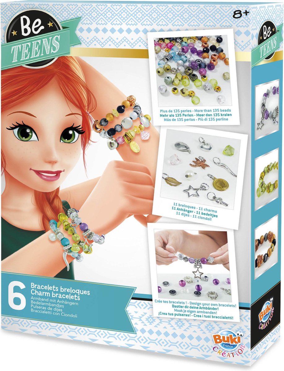 Buki france buki - hacer pulseras con joyas con dijes