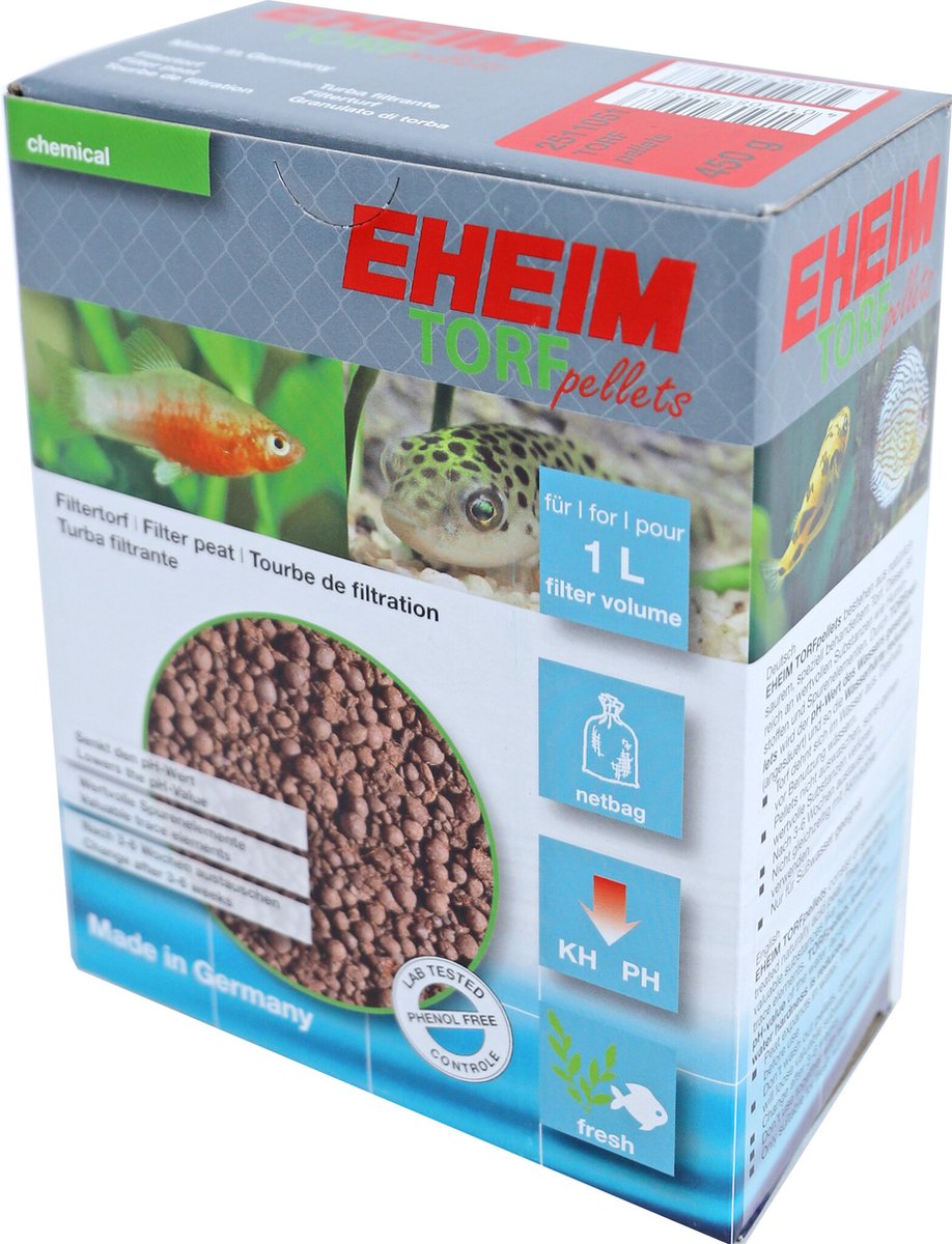 Balines Eheim torf con bolsa de perlón 2511051, 1 litro