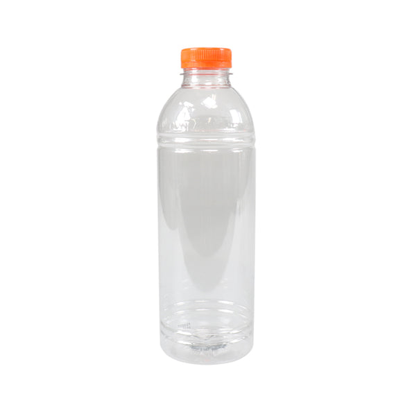 Bottiglia di rpet con tappo arancione (70x1000ml)