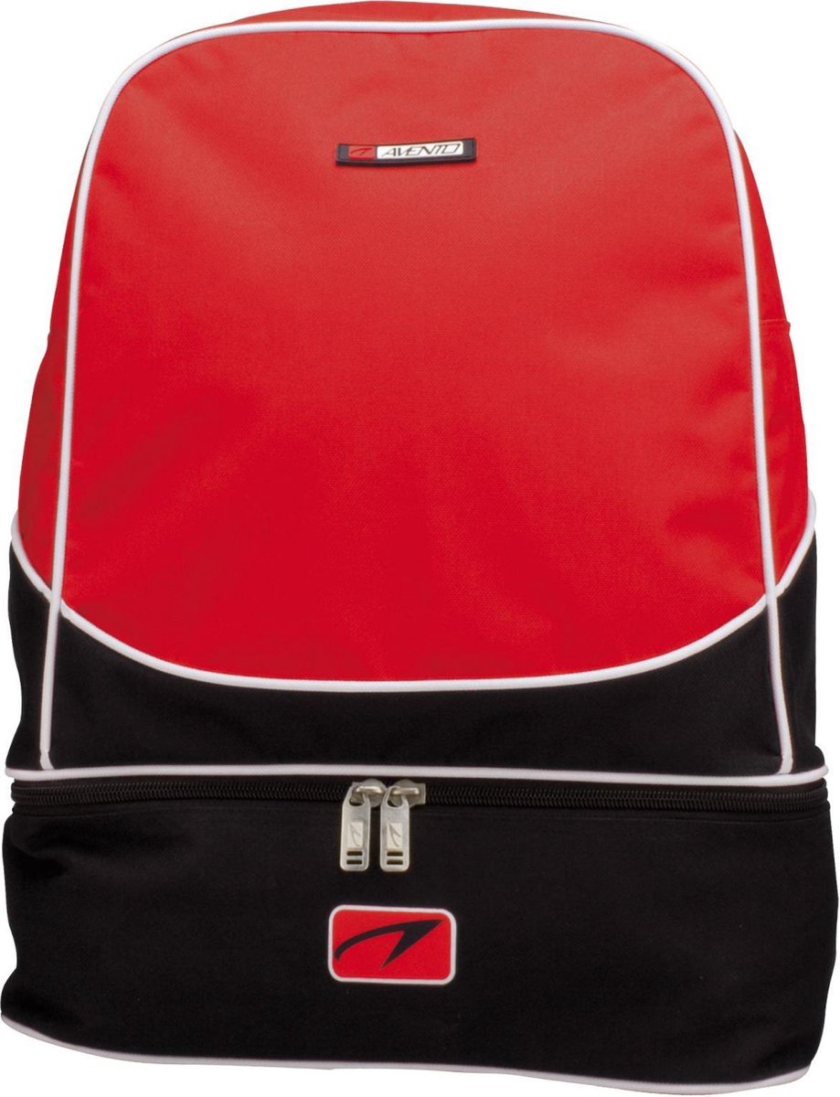 Mochila deportiva Avento junior rojo negro blanco