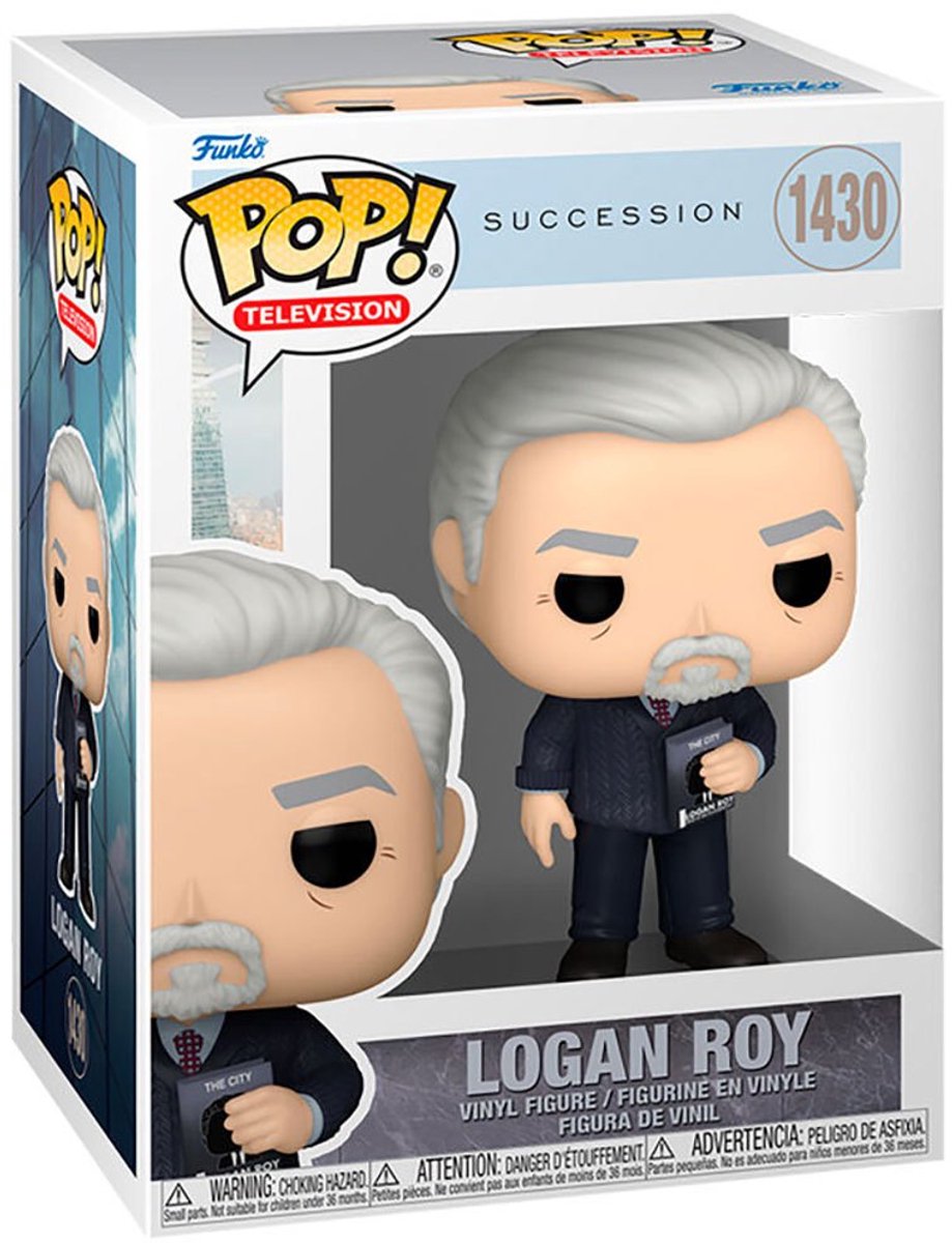 Funko época 22 - ¡pop! tv: sucesión t1 - logan roy