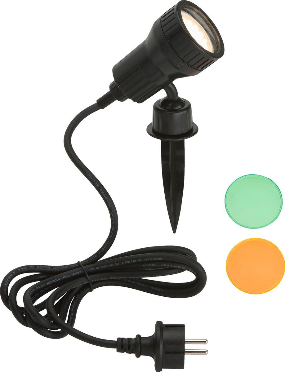 Briloner - grondspot - prikspot - buitenlampen incl. gu10 - 3.000 k - 3w - ip44