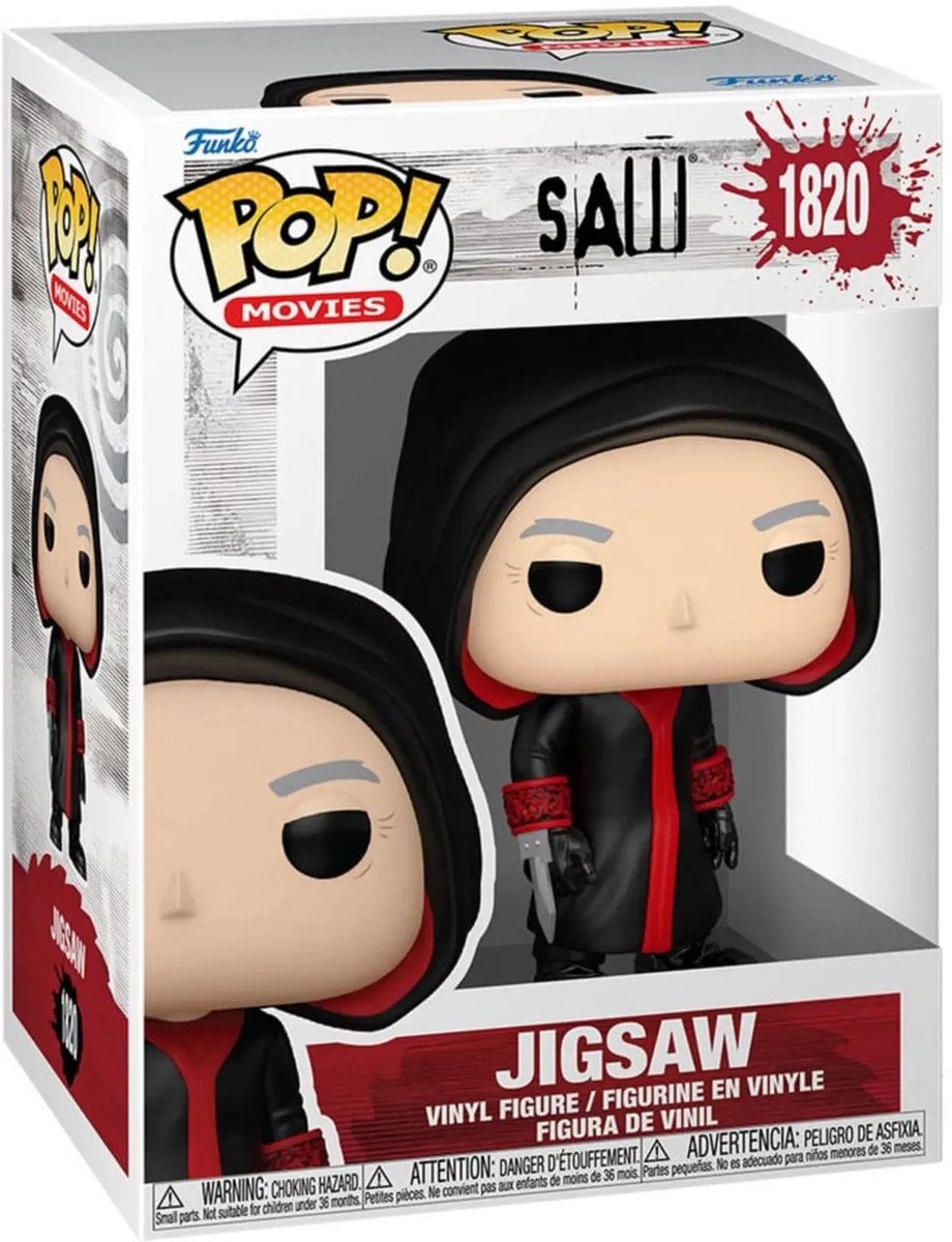 Funko pop películas: sierra - jigsaw pop #1820