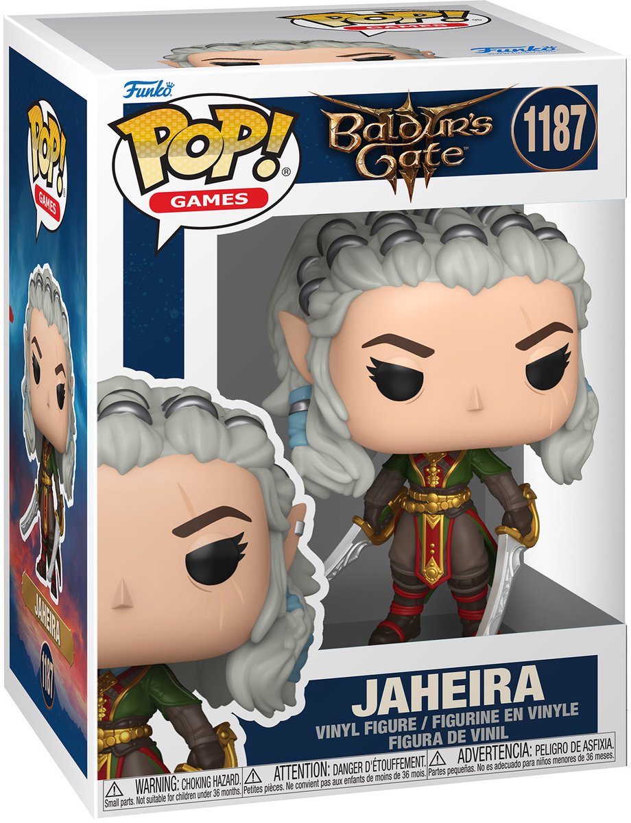 Funko dungeons and dragons baldur's gate 3 - jaheira vinylfiguur 1187 unisex pop! - neutraal - standard