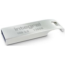 Memoria USB integral arco 128GB plata