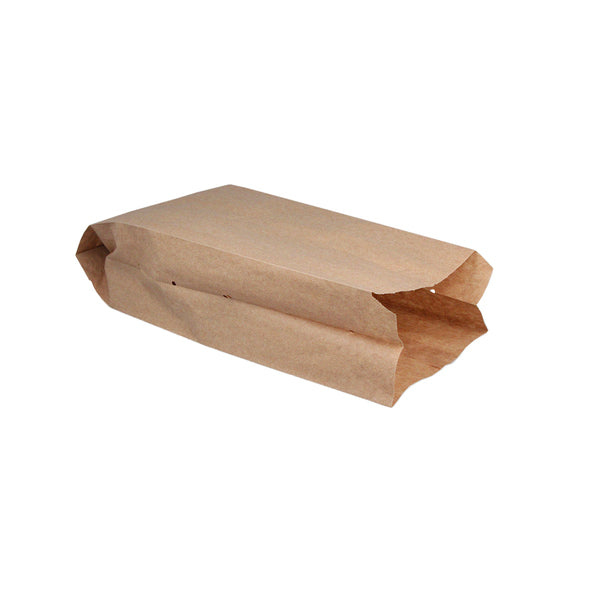 Busta snack perforata kraft n.27 organica (1 libbra)(1200 pezzi)