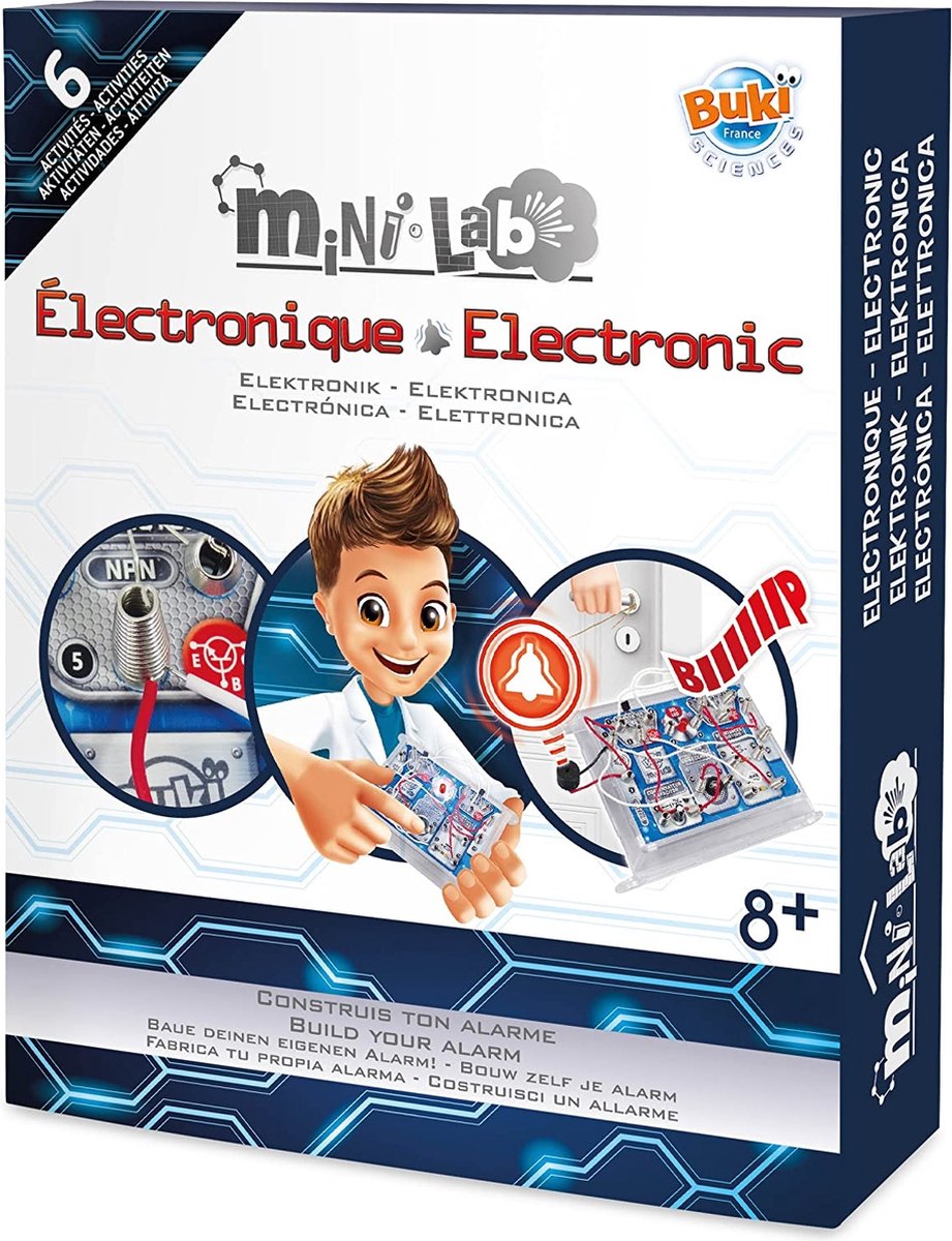 Buki france buki - mini laboratorio electrónico - experimentando