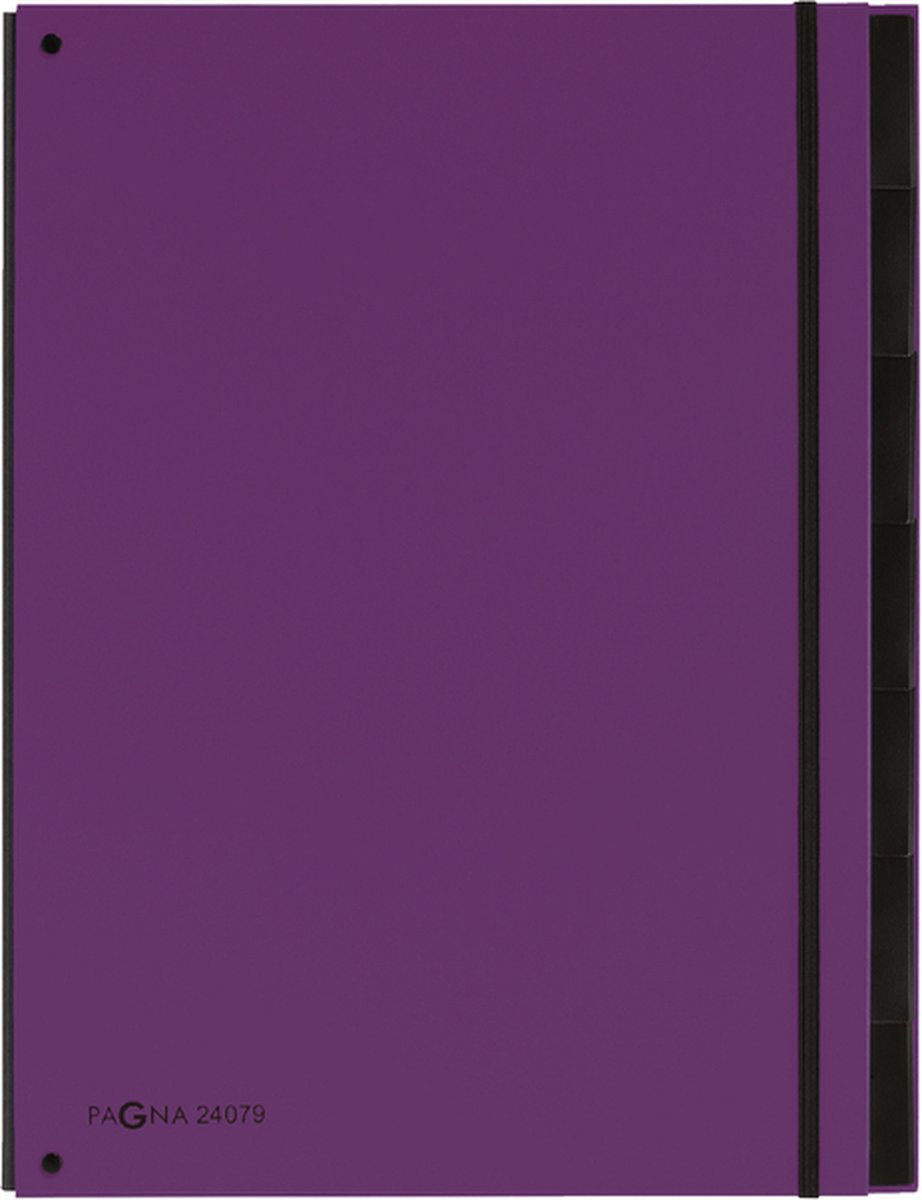 Pagna cartella raccoglitore trend 7 tabs a4 lilla