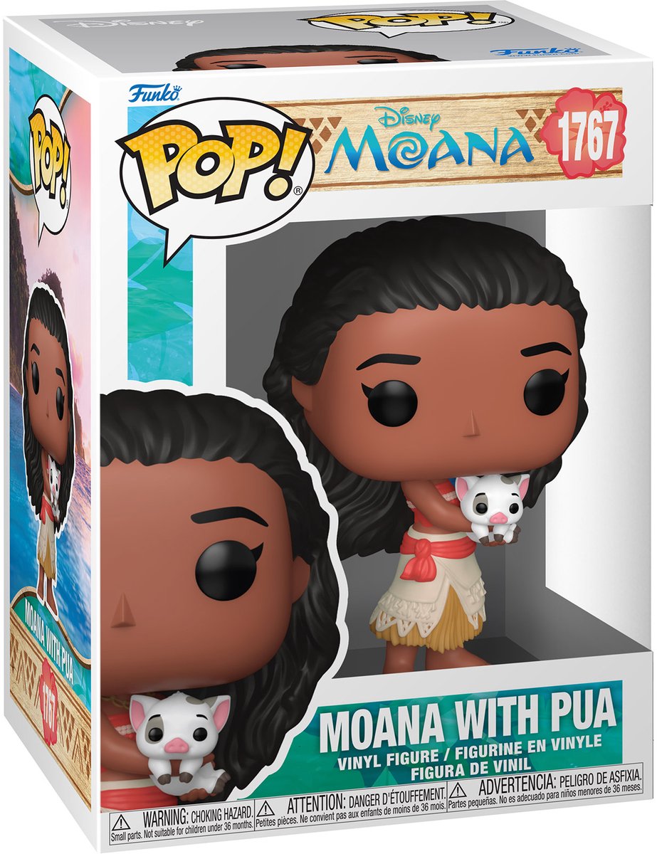 Funkopop! disney: moana - moana con pua #1767