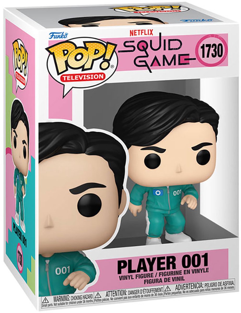 Funko calamari giocatore di gioco 001 figura in vinile 1730 unisex pop! - neutro - standard