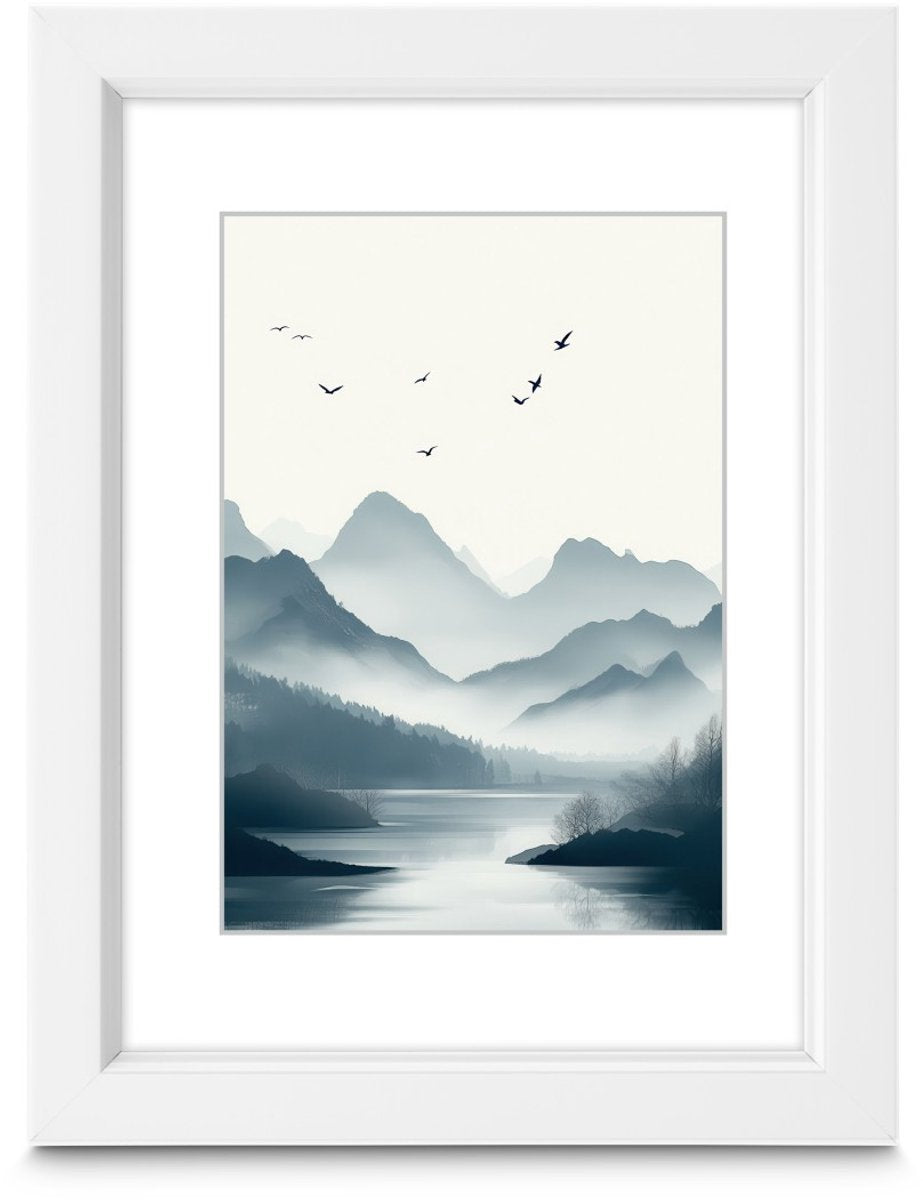 Cornice per foto Hama - freddo - 30 x 40 cm - bianco