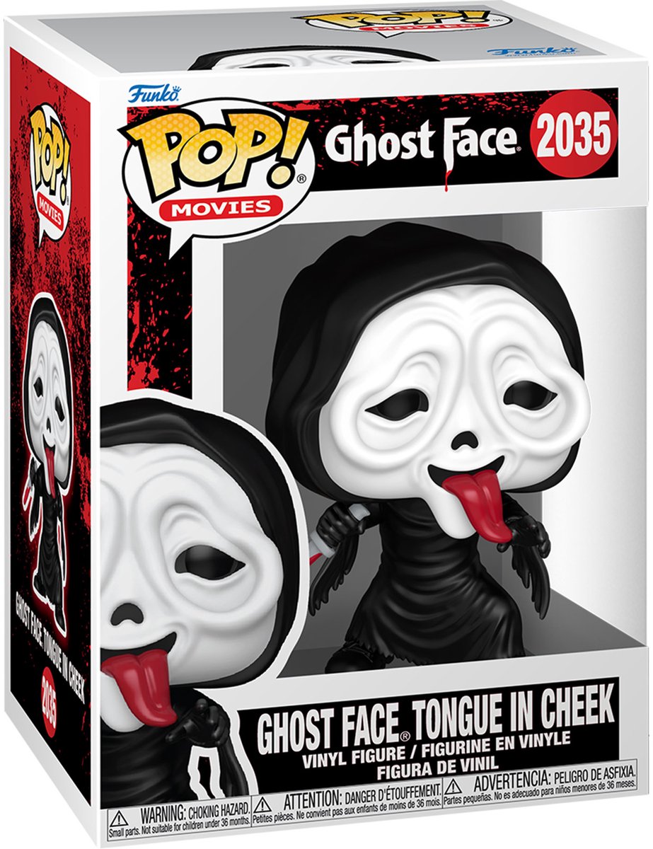 Funko Scream (película) cara de fantasma - irónico - figura de vinilo 2035 pop unisex! - neutro - estándar