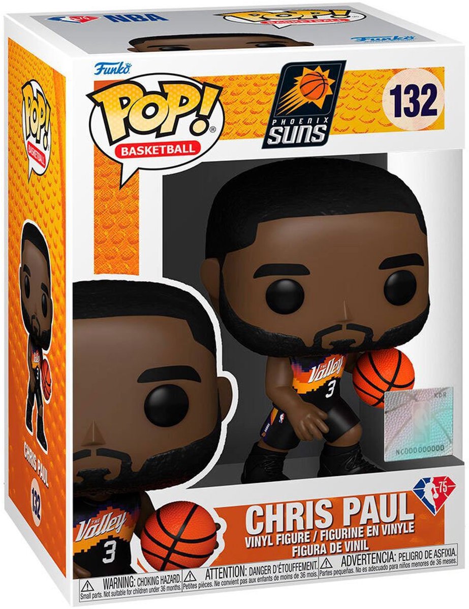 Funko pop basket nba phoenix suns chris paul figure city edition 2021 #132