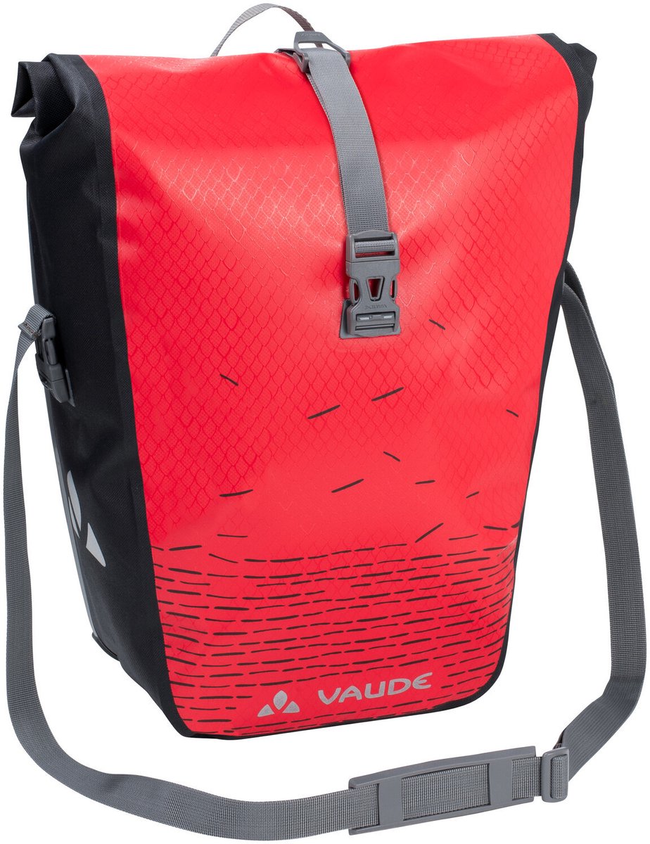Vaude aqua back print single - alforja trasera