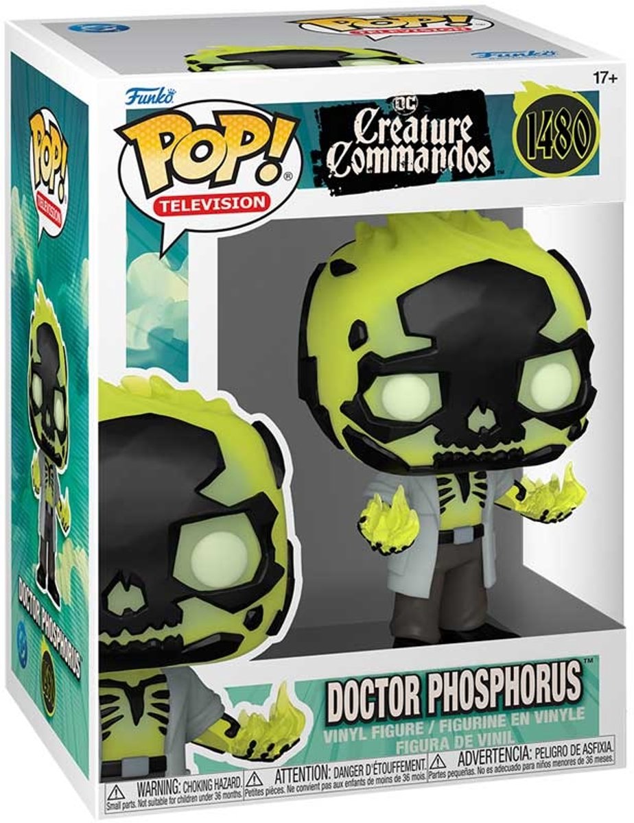 Funkopop! DC Comics: Comandi delle Creature - Dottor Fosforo #1480