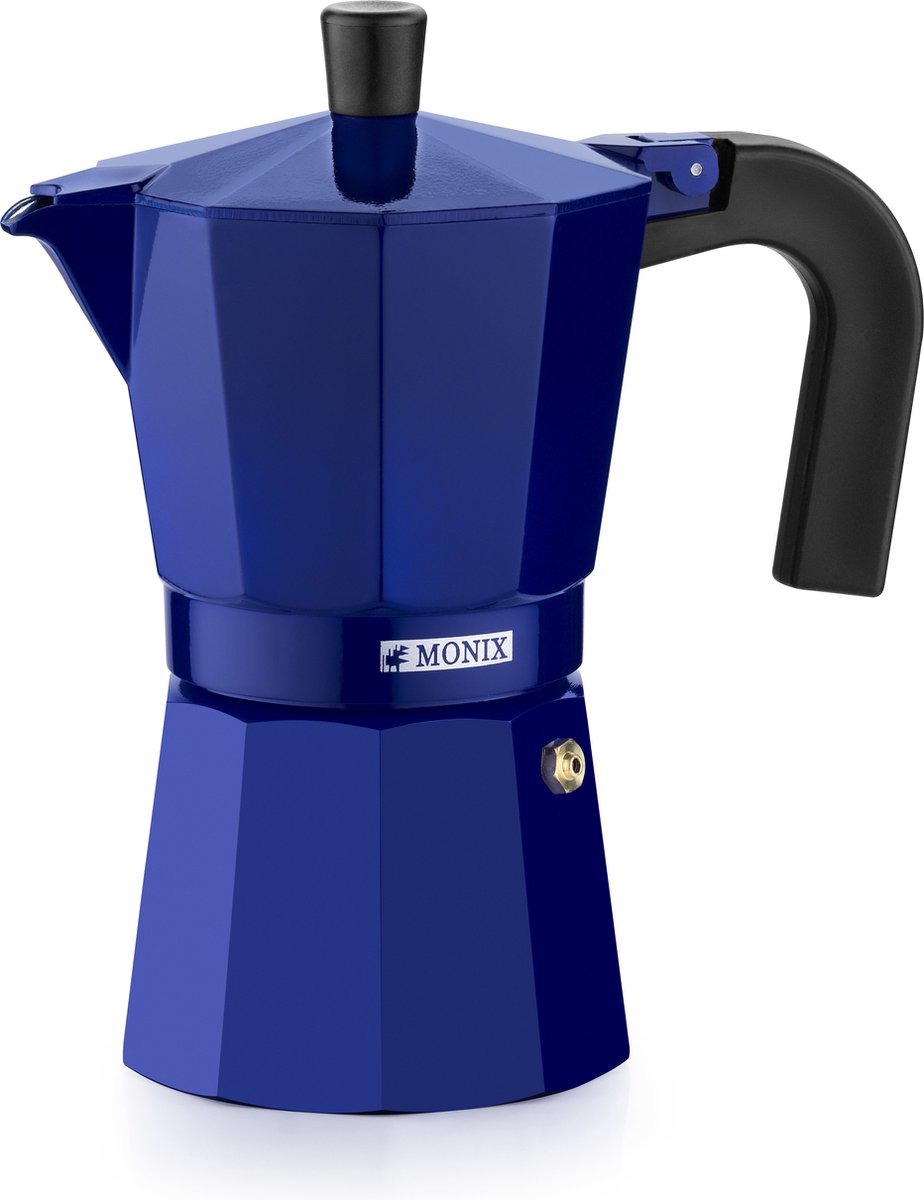 Monix m301706 - cafetera italiana - (6 tazas) - aluminio