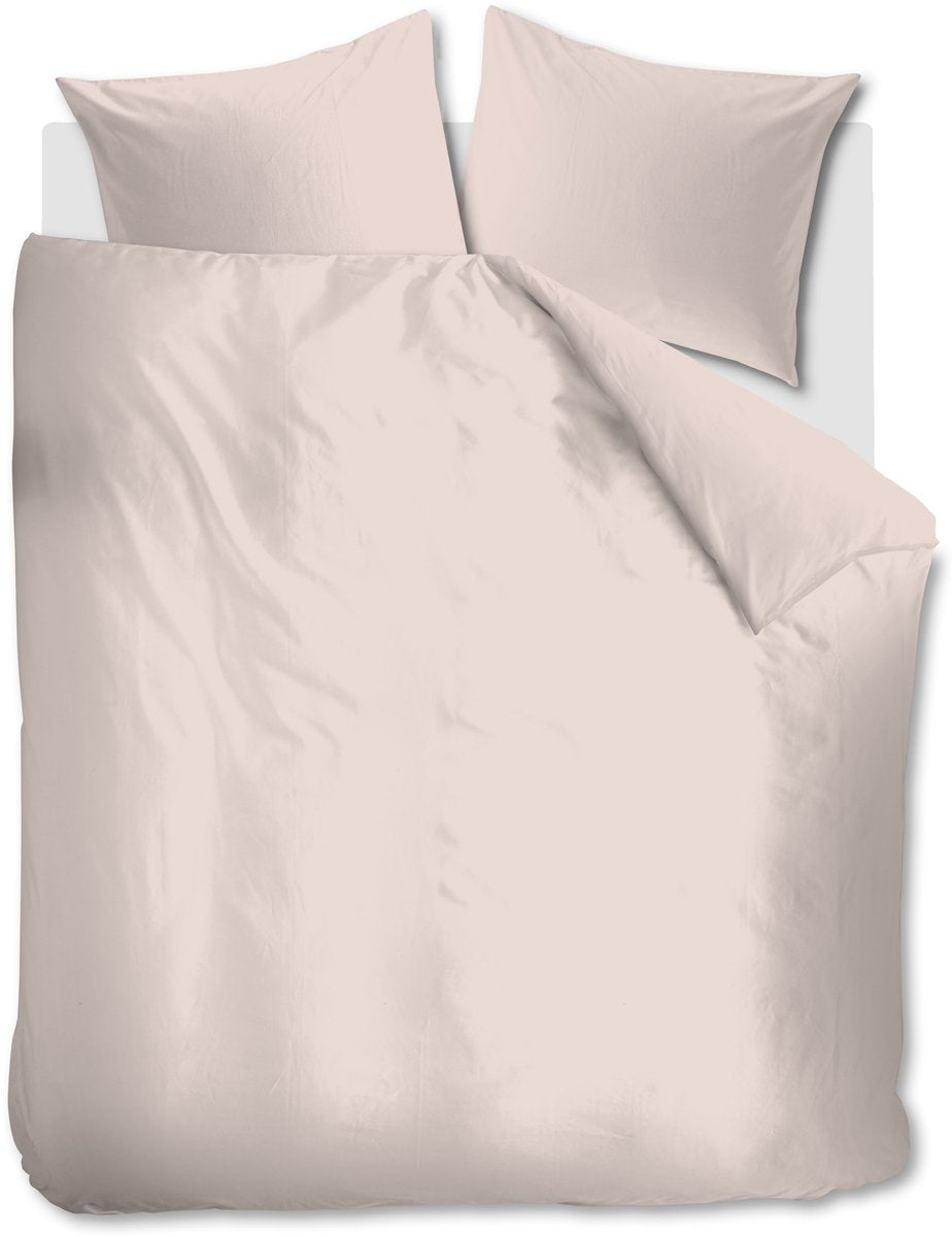 Copripiumino Ambiante cotone uni - matrimoniale - 200 x 200 220 cm - rosa chiaro