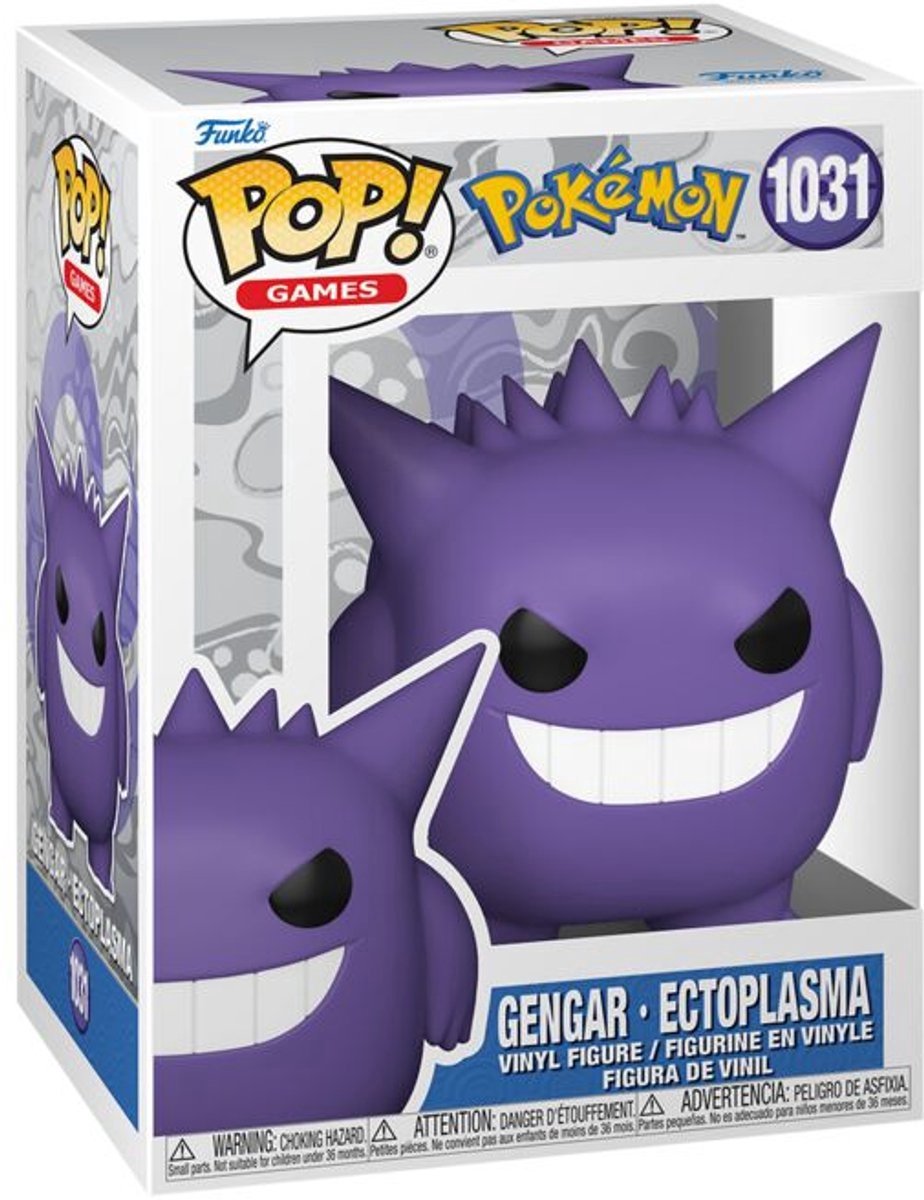 Giochi Funko Pop: Pokemon - Gengar Ectoplasm Pop #1031