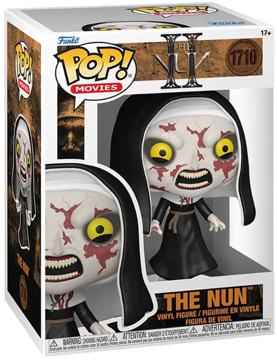 Funko la monja ii pop! figura vinilo peliculas la monja #1710