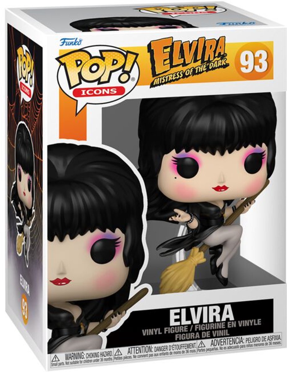 Funko elvira elvira vinylfiguur 93 unisex pop! - neutraal - standard