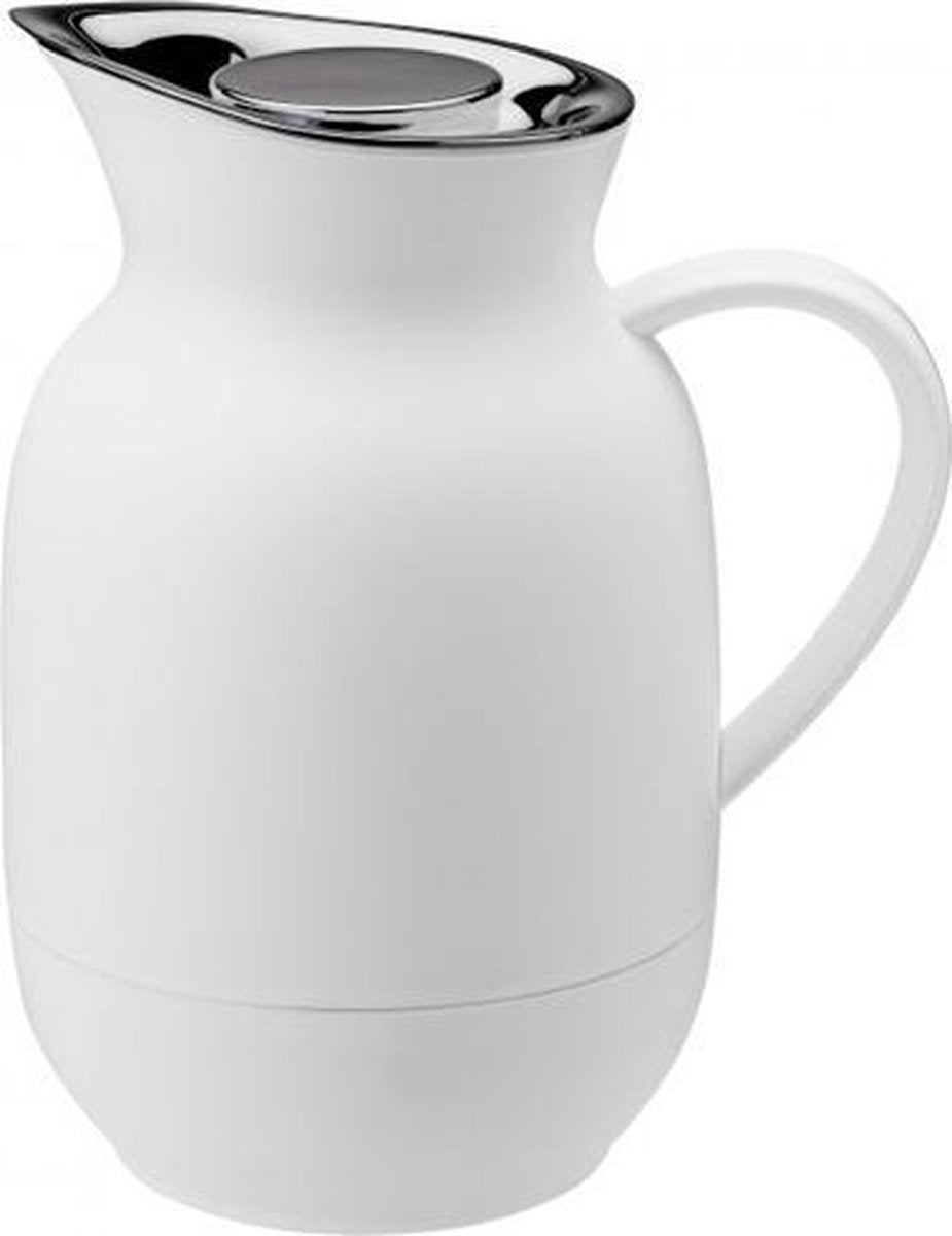 Stelton thermos per caffè anfora soft bianco 1 litro