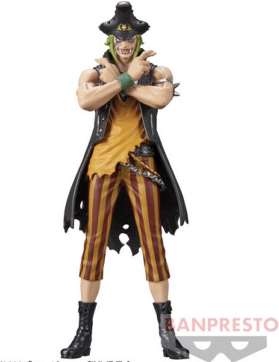 Banpresto one piece: film red - dxf the grandline men vol. 11 - bartolomeo pvc statue beeld
