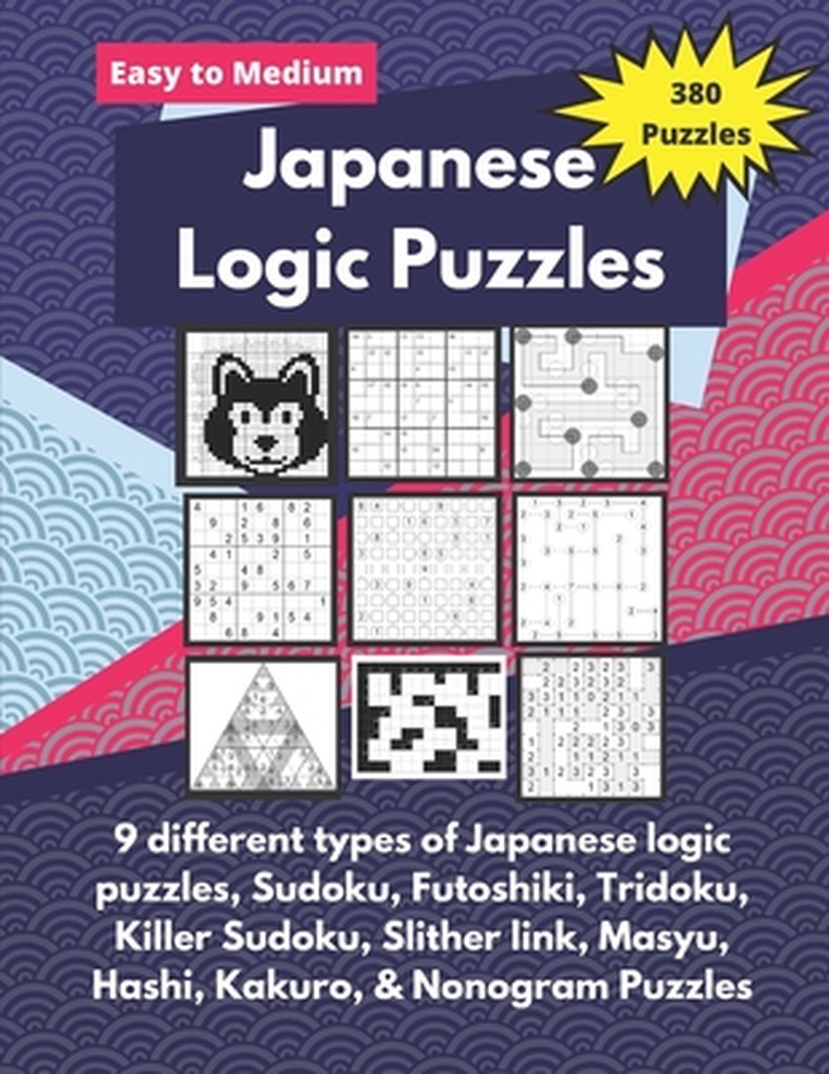 Senza marchio, vari puzzle logici giapponesi: sudoku, futoshiki, hashi, nonogramma e altro ancora!