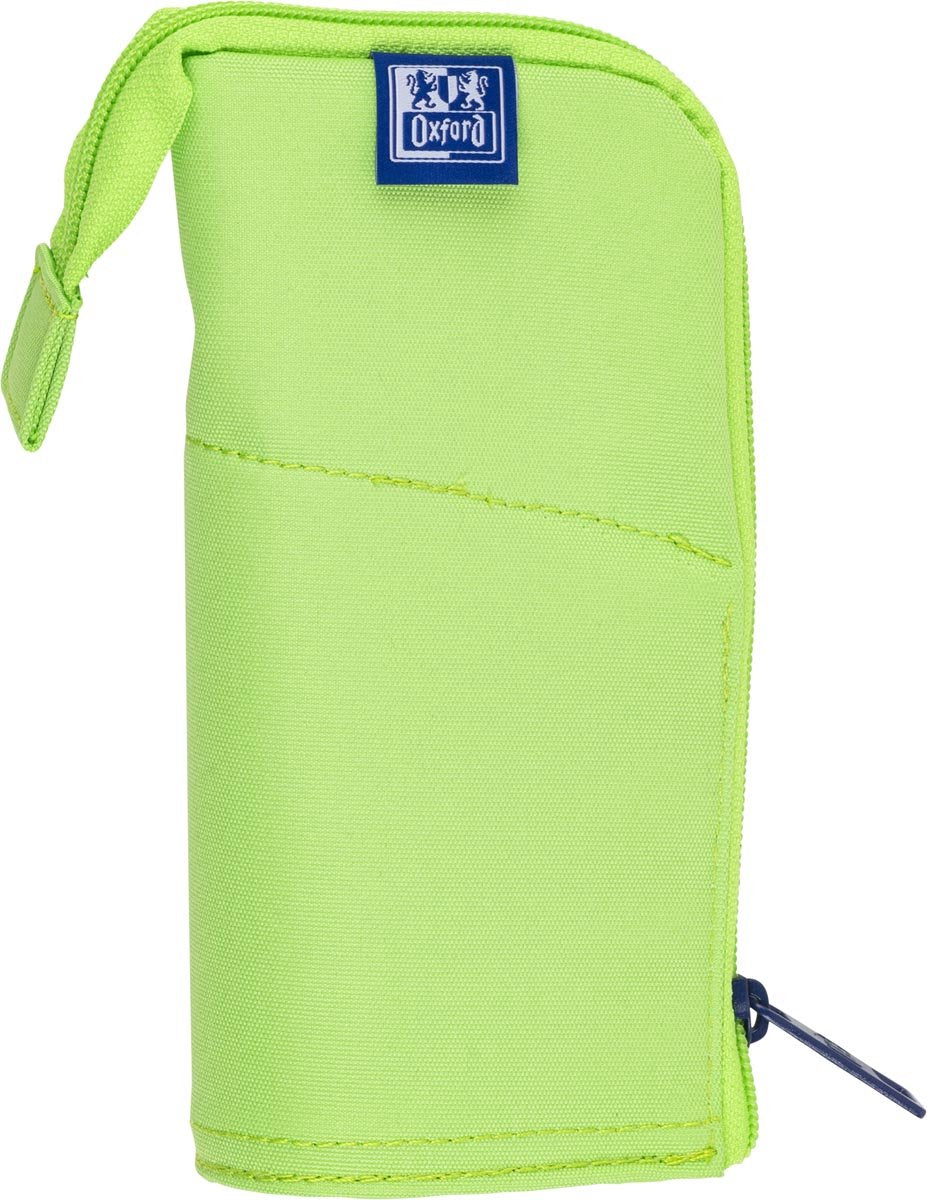 Astuccio portapenne Oxford stand-up verde chiaro
