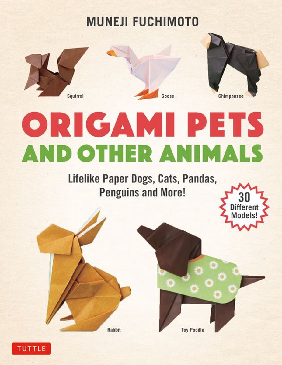 Mascotas de origami y otros animales.