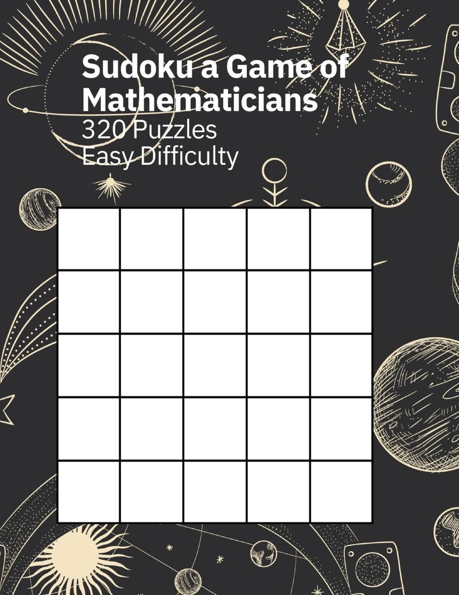 Sudoku un juego de matemáticos 320 rompecabezas dificultad fácil