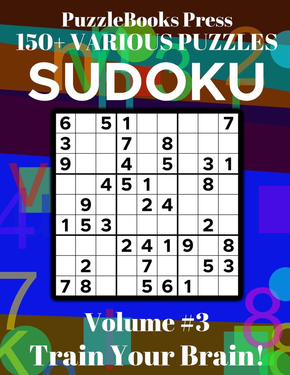 Puzzlebooks press sudoku 3 - puzzlebooks press sudoku - volume 3