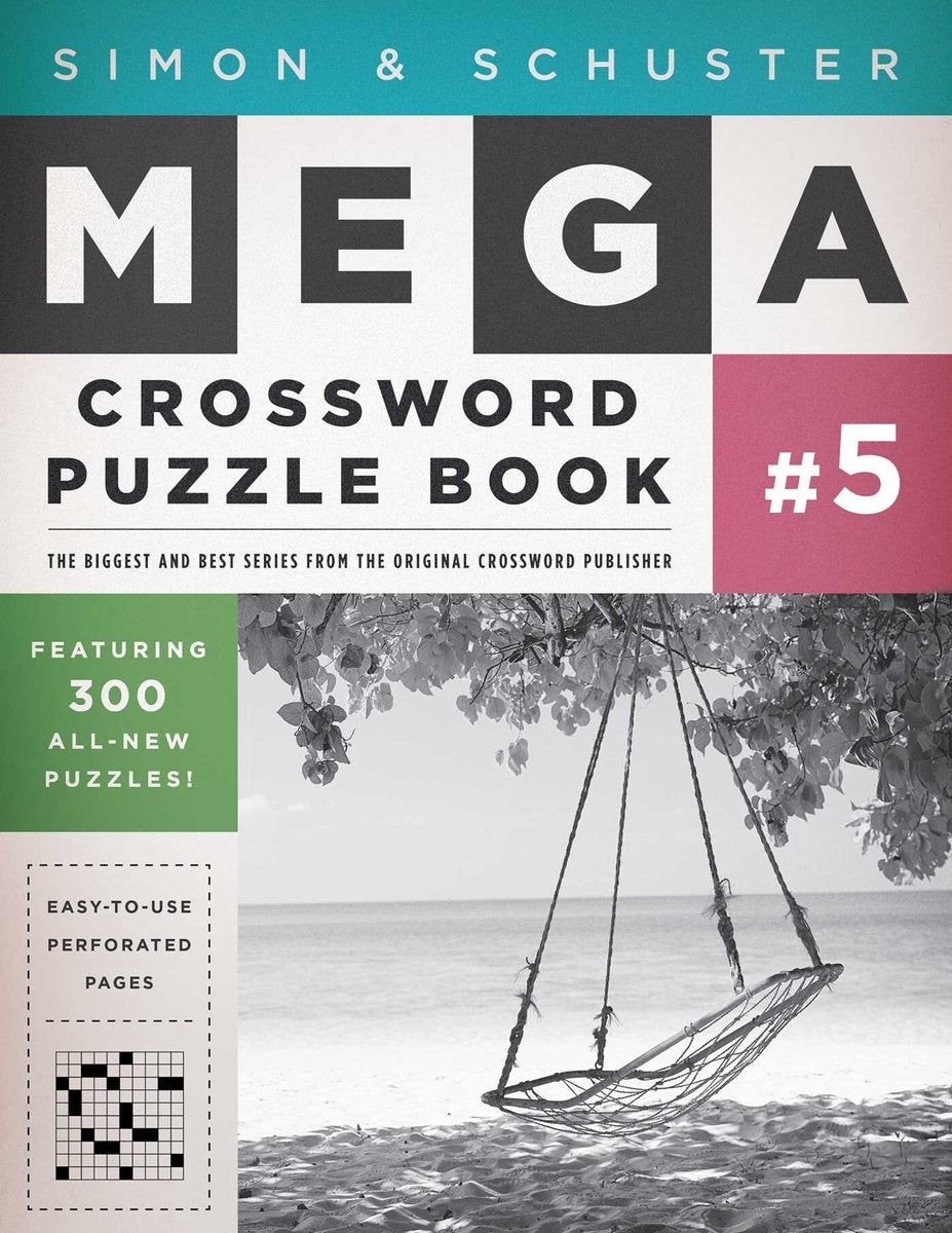 Simon Schuster mega crucigrama libro 5