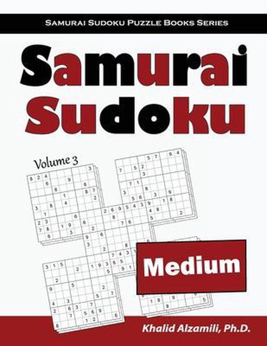 Libros de rompecabezas de sudoku samurai- sudoku samurai