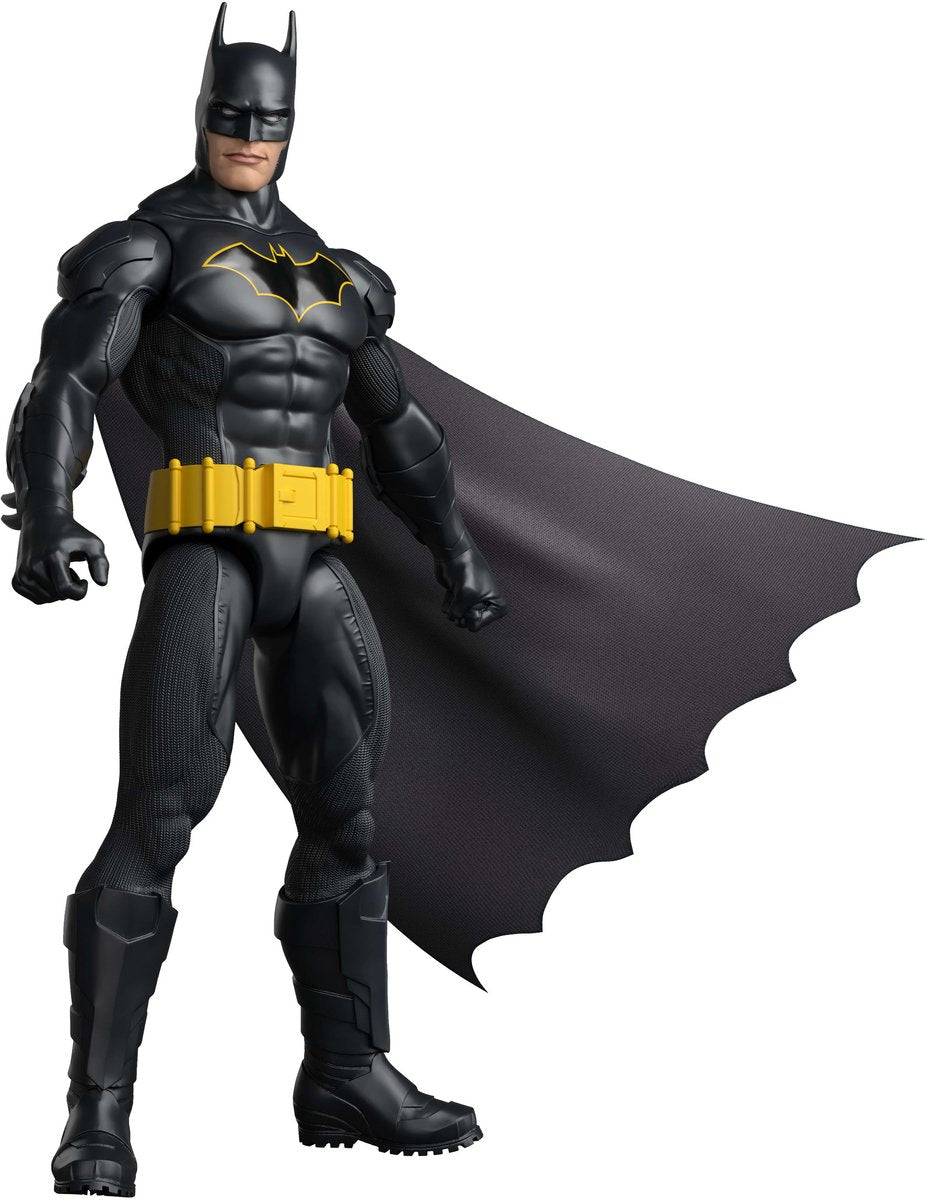 Action figure DC Comics DC Batman da 30 cm - costume da pipistrello nero con 7 punti mobili