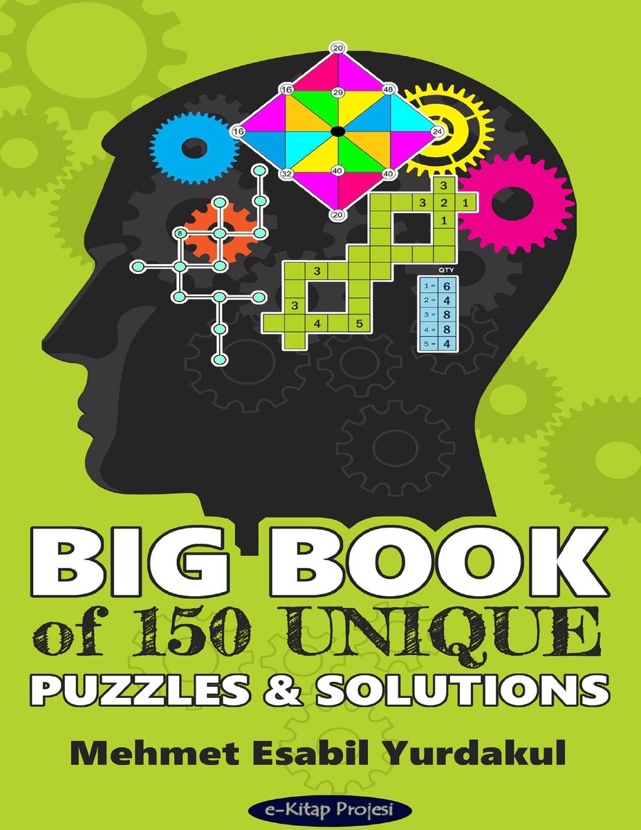 Grande libro con 150 soluzioni di puzzle unici