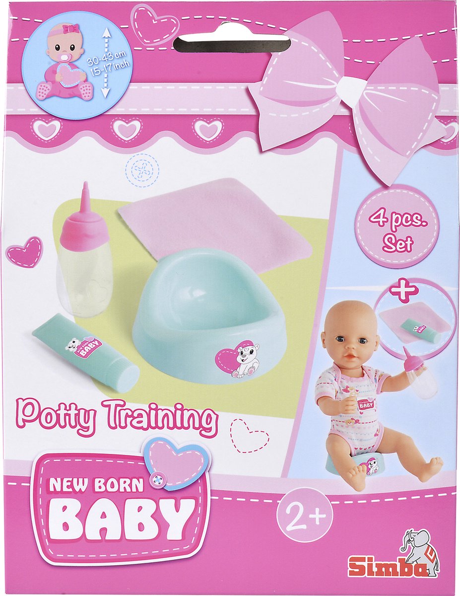 Simba - neonato - set vasino - bambole - accessori - da 2 anni