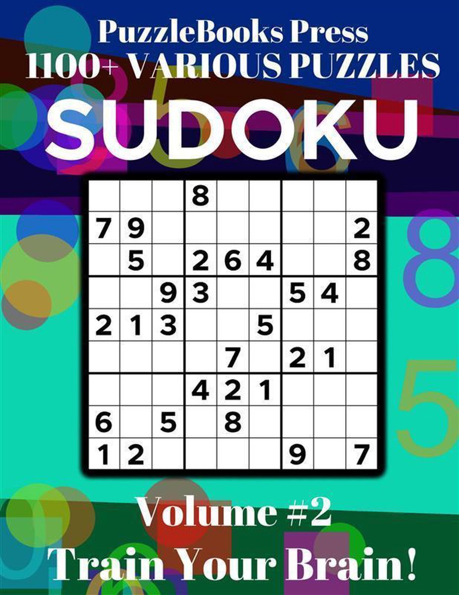 Puzzlebooks press - sudoku - volumen 2: ¡entrena tu cerebro!