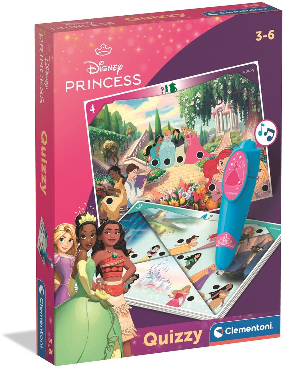 Clementoni Disney Princess Quizzy Game